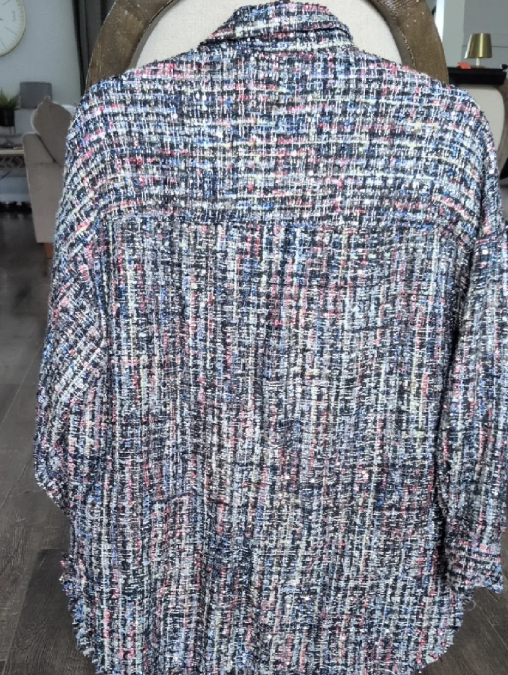 Multicolor Tweed Jacket - Picture 3 of 4